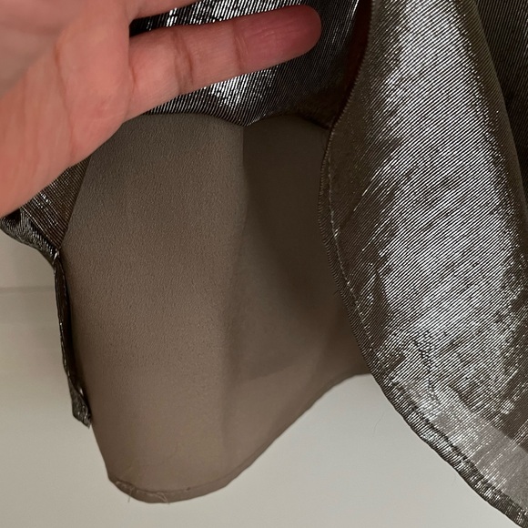 CAMI NYC NWOT Metallic Tank Sz XXS - Picture 6 of 6